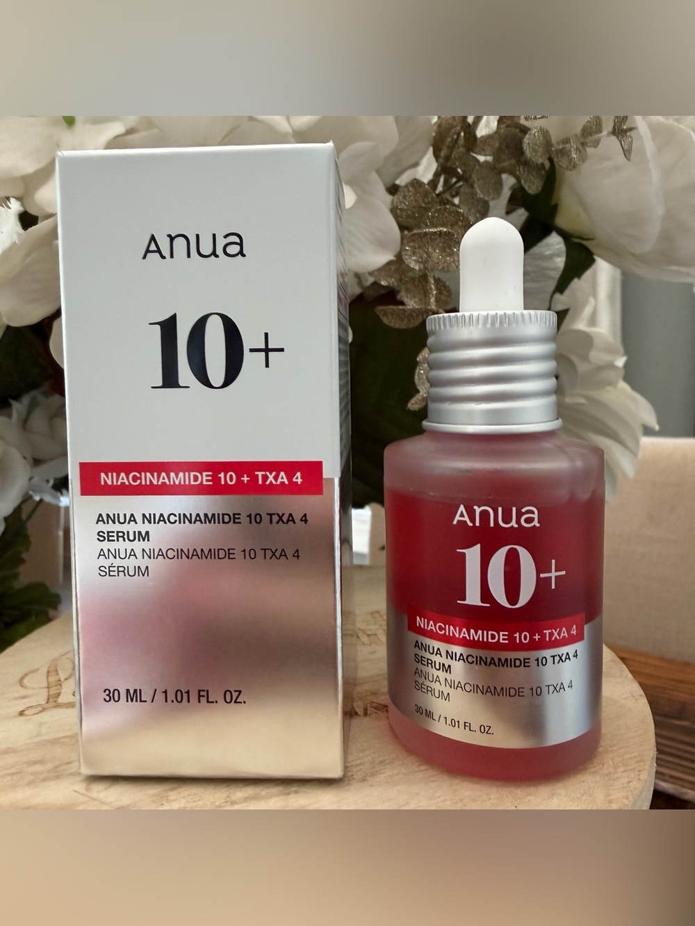 Anua Niacinamide 10+ TXA 4 Serum- brightening, smoothing, hydrating NEW 30 ml